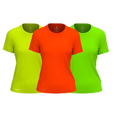 Kit 4 Camisetas Tecnológicas Femininas Asana - Anti Suor (Cópia)