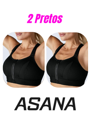 Top Esportivo Asana de Alta Sustentação (KIT COM 2 UNIDADES) - Frete Grátis para todo o Brasil!