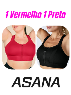 Top Esportivo Asana de Alta Sustentação (KIT COM 2 UNIDADES) - Frete Grátis para todo o Brasil!