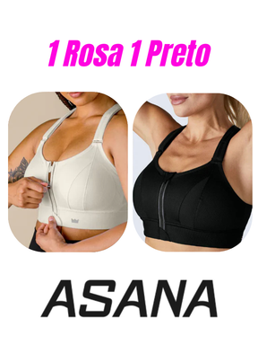 Top Esportivo Asana de Alta Sustentação (KIT COM 2 UNIDADES) - Frete Grátis para todo o Brasil!