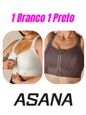 Top Esportivo Asana de Alta Sustentação (KIT COM 2 UNIDADES) - Frete Grátis para todo o Brasil!