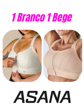 Top Esportivo Asana de Alta Sustentação (KIT COM 2 UNIDADES) - Frete Grátis para todo o Brasil!