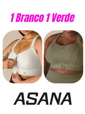 Top Esportivo Asana de Alta Sustentação (KIT COM 2 UNIDADES) - Frete Grátis para todo o Brasil!