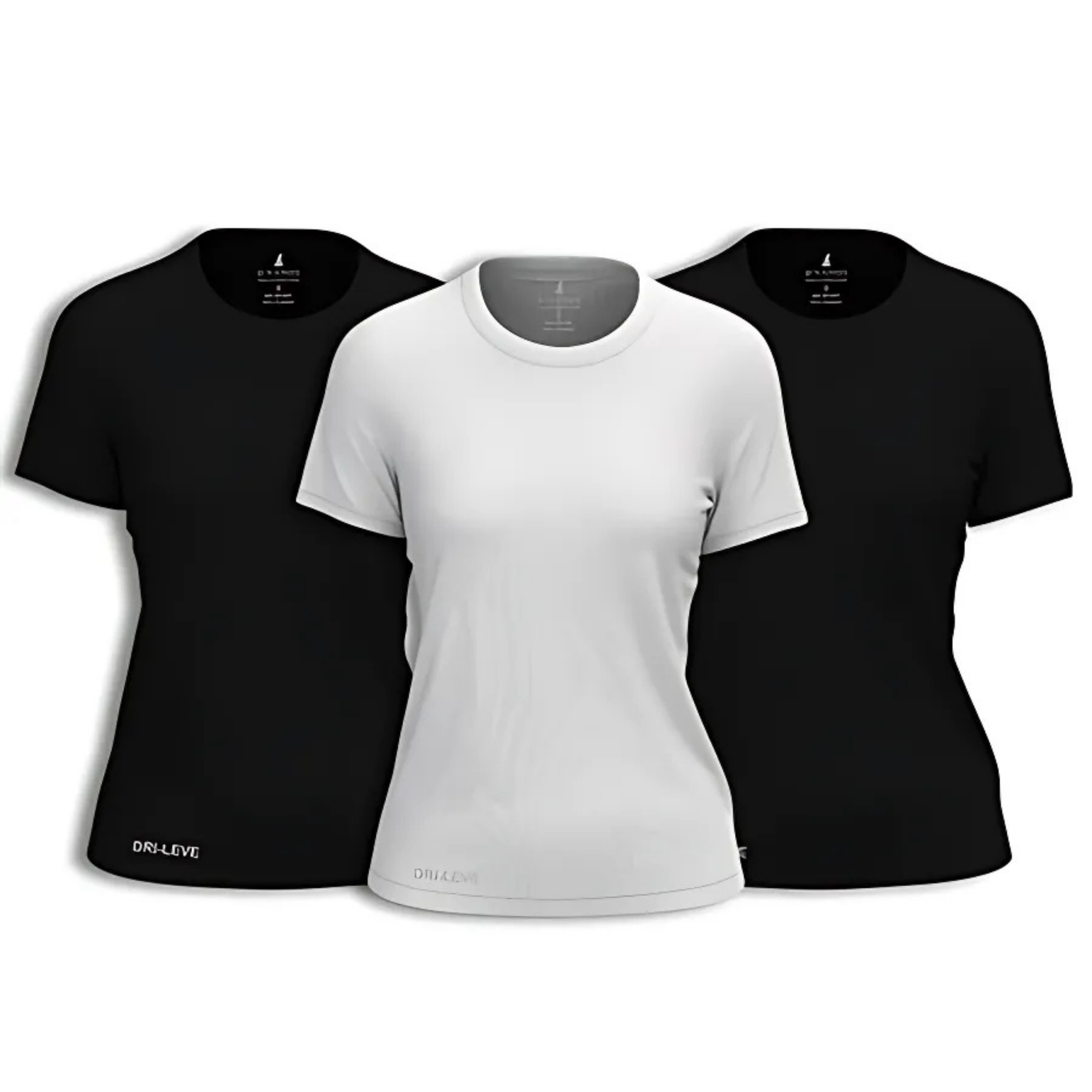 Kit 4 Camisetas Tecnológicas Femininas Asana - Anti Suor (Cópia)