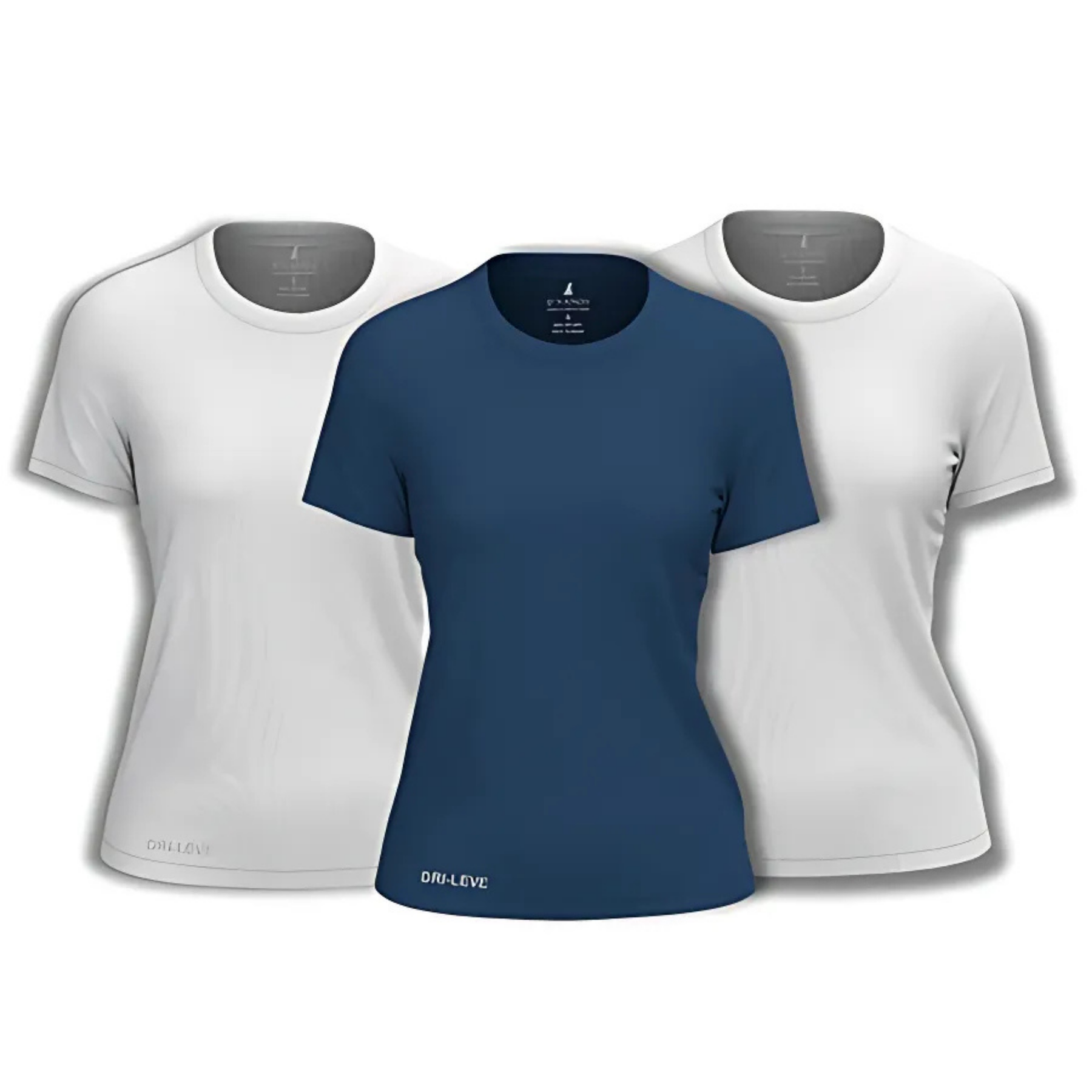 Kit 4 Camisetas Tecnológicas Femininas Asana - Anti Suor (Cópia)